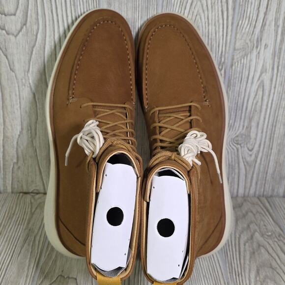 Sperry Legend Commodore Rust Leather Lace-Up Boots Mens Size 11.5 NEW main image 4